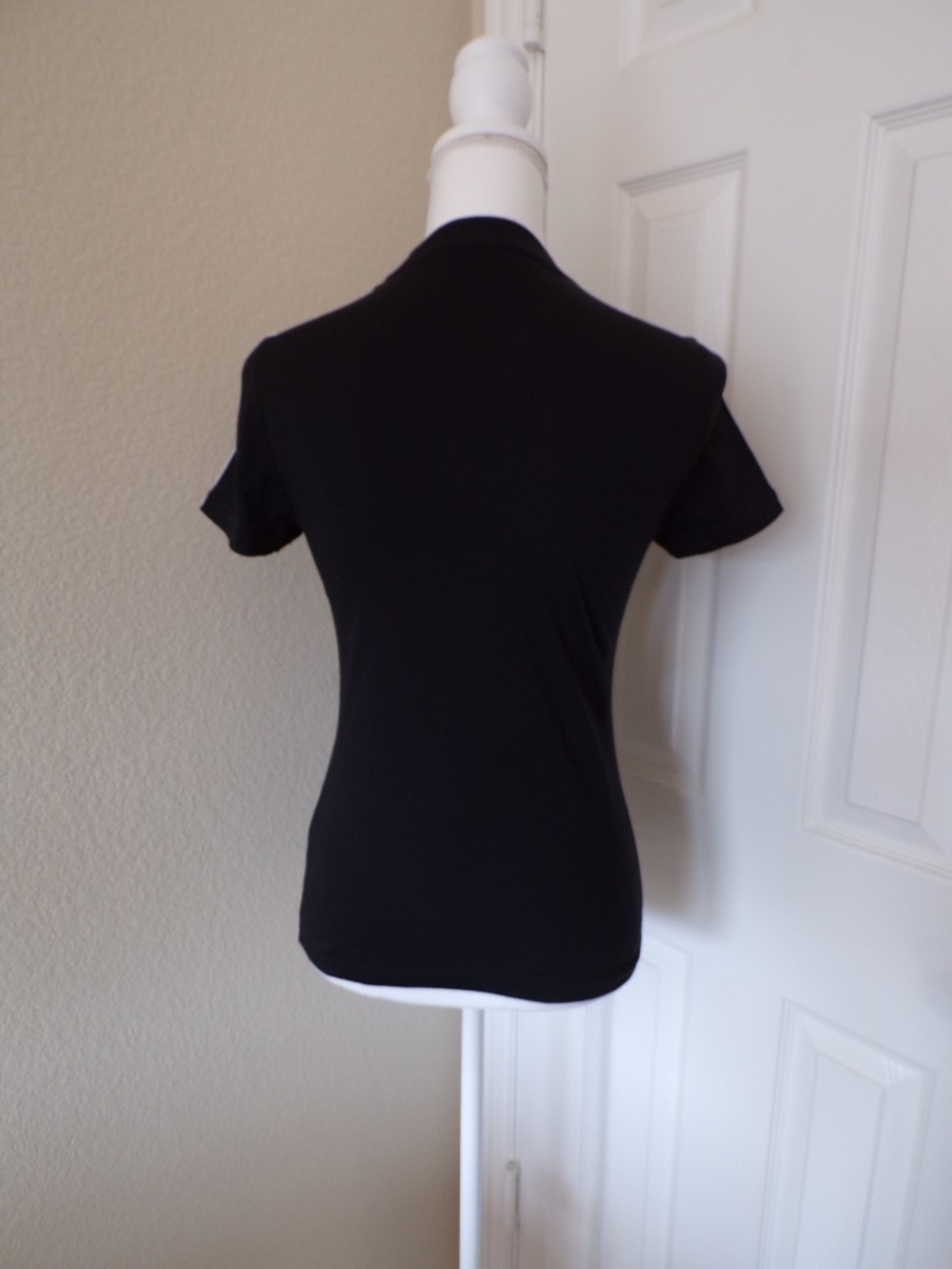 Adidas Women's 3-Stripe T-Shirt Black/White Size XS New With Tags W 3S T - Picture 2 of 4